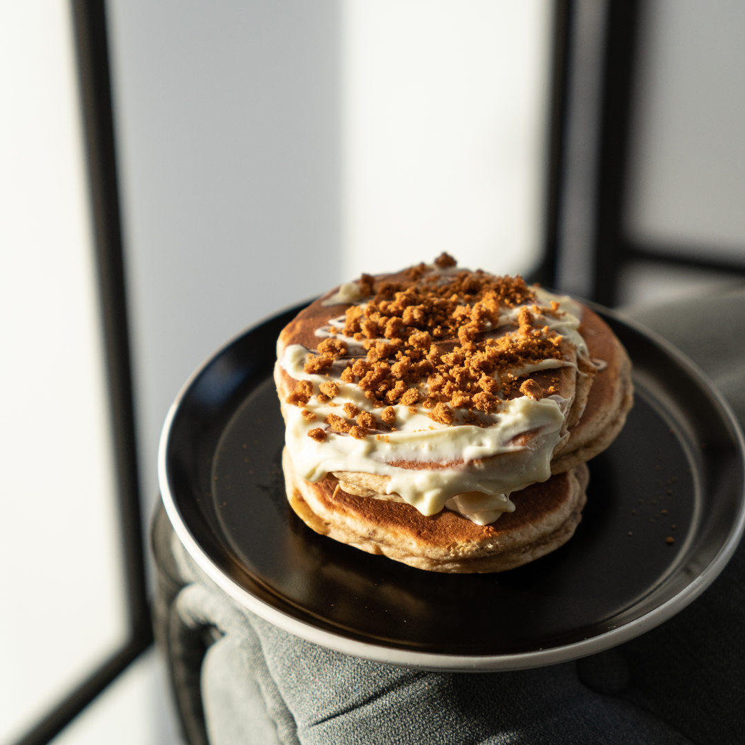 Mini Energy Pancake Stacks